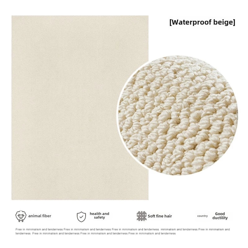 Waterproof Diatom Silk Wool Carpet for Living Room and Bedroom | Home Decor Rugs