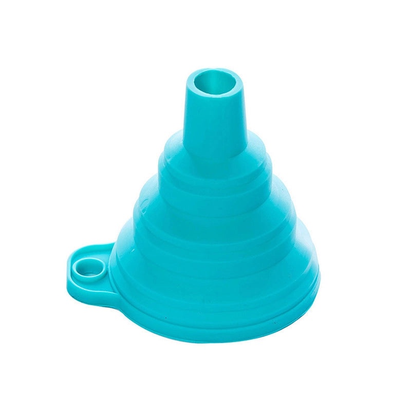 Minimalist Single Solid Color Plastic Funnel|Kitchen Tools