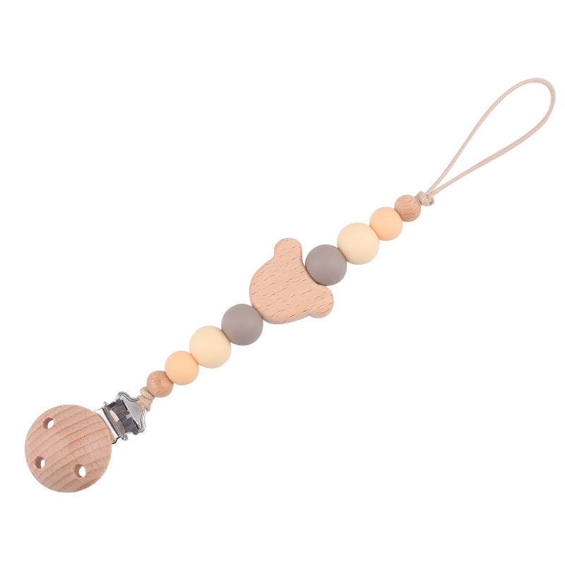 Adorable Bear-Shaped Silicone Baby Accessories | Baby Essentials