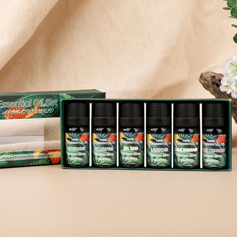 Lavender Rose Aromatherapy Essential Oil Set for Massage and Home Bedroom Use | Aromatherapy & Essential Oils