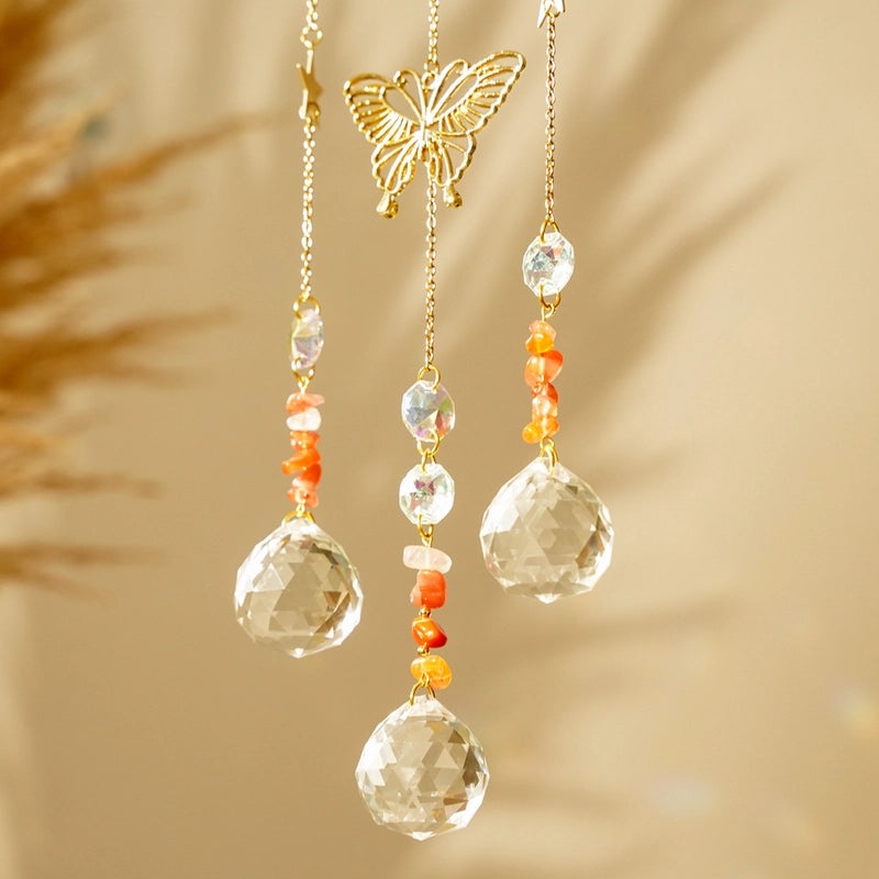 Crystal Butterfly Suncatcher Wall Decor for Home | Home Decor
