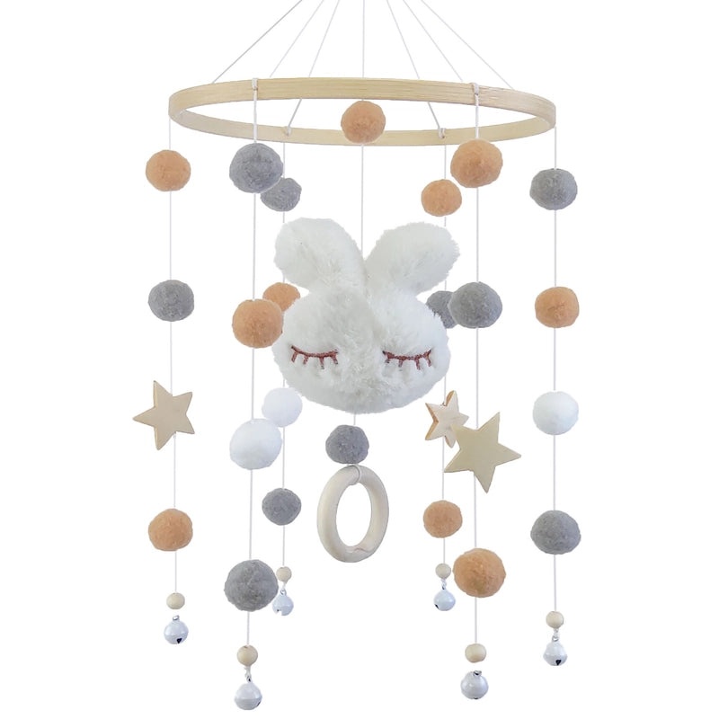 Adorable Cotton Rabbit Pendant for Wall Decoration|Home Decor Accessories