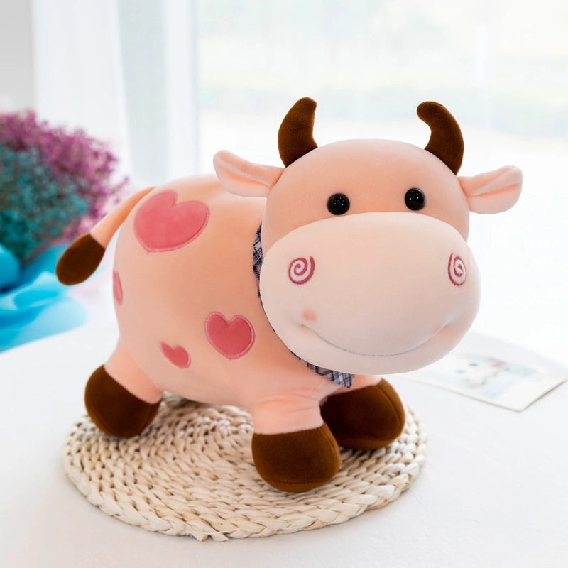 Cute Calf Plush Toy Niu Niu Xiaoke Doll Soft Stuffed Animal Kids Birthday Gift|Plush Toys & Stuffed Animals
