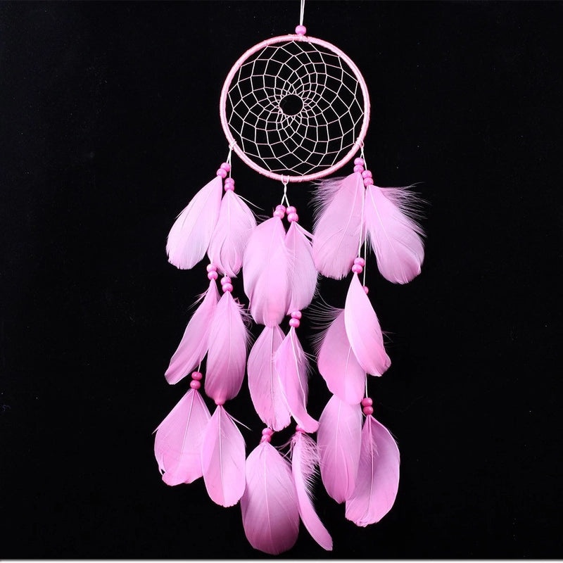 Goose Feather Floating Lace Dream Catcher Handmade Creative Home Hanging Decoration|Home Decor