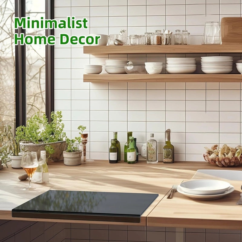 Simple Solid Color Acrylic Cutting Board - Single Piece|Kitchen Accessories