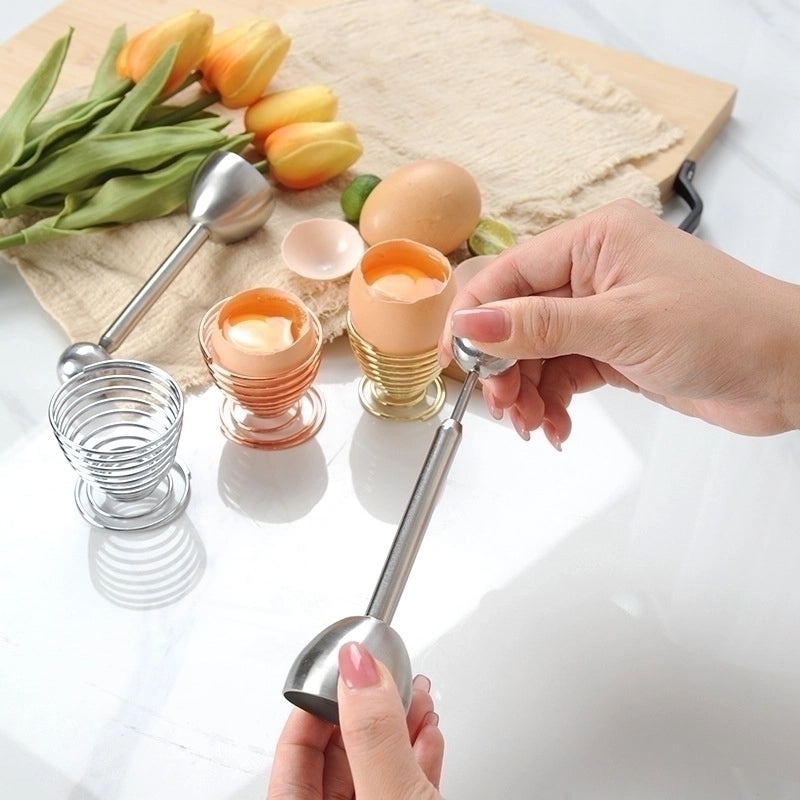Stainless Steel Minimalist Egg Beater Tray Single Piece | Kitchen Gadgets