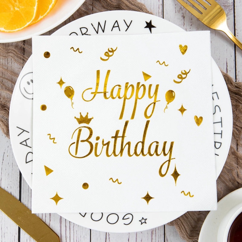 Modern Birthday Letter Wood Pulp Design | Home Decor Accessories