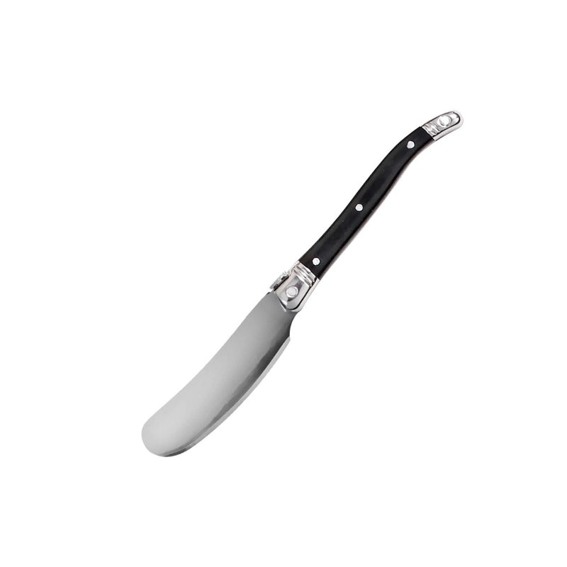 Stainless Steel Cheese Knife with Black Plastic Handle | Kitchen Utensils