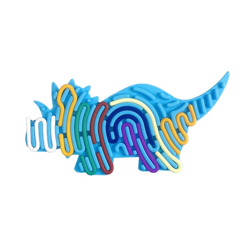 Sensory Silicone Activity Board for Kids | Educational Toy | BPA-Free Food Grade Twist Decompression Tool|儿童感官玩具|益智玩具|减压神器