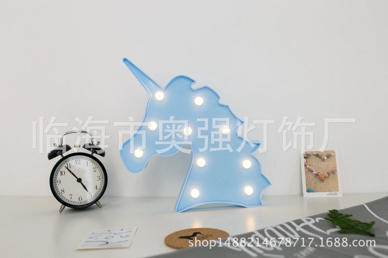 Korean Chic LED Flamingo Cactus Pineapple Cloud Decorative Table Lamp Nightlight | Home Decor Lighting