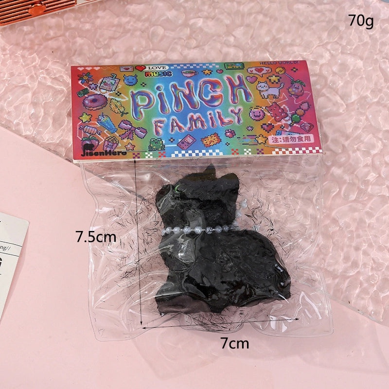 Bear and Cat Squishy Toy Set Soft TPR Stress Reliever | Toys & Games