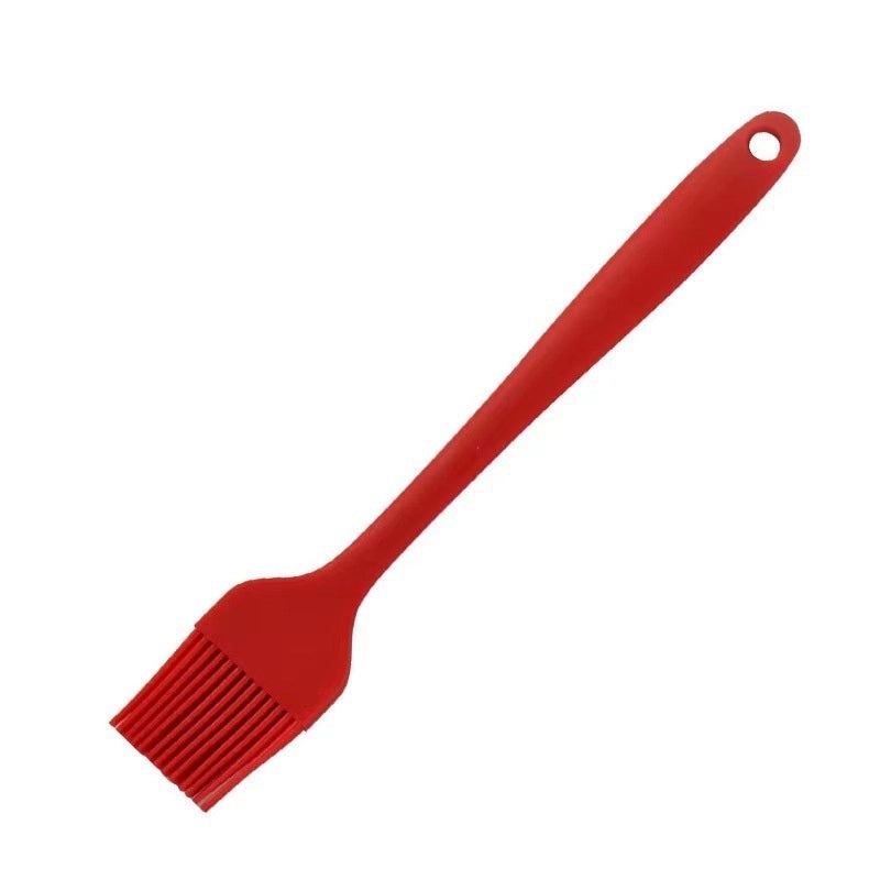 Silicone BBQ Oil Brush High Temp Resistant Integrated Scraper Baking Grill Brush | Kitchen & Dining Tools
