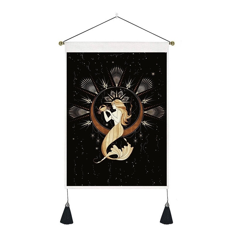 Vintage Starry Sky and Moon Wall Tapestry|Home Decor