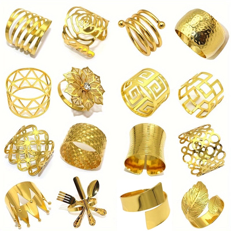 Stylish Geometric Metal Napkin Holder Single Piece|Home Decor & Kitchen Accessories