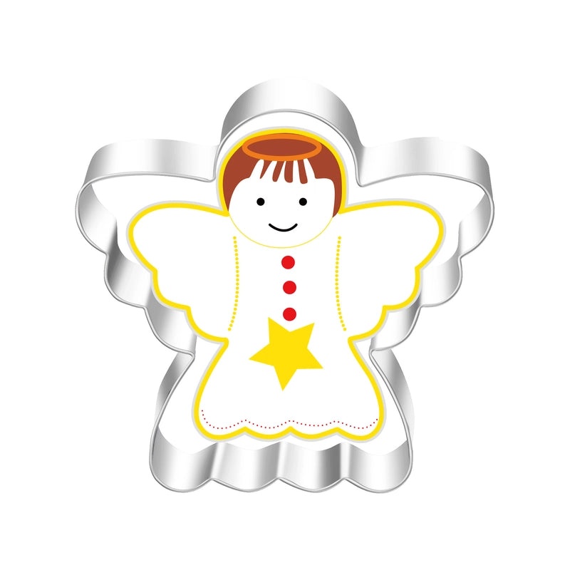 Minimalist Christmas Star Snowflake Stainless Steel Bakeware Single Piece|Kitchen & Dining