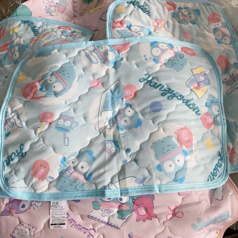 Cool Quilted Summer Pillow Mat with Mofusand Bread Thief Design Ugly Fish Print|Home & Living/Table Linens & Textiles