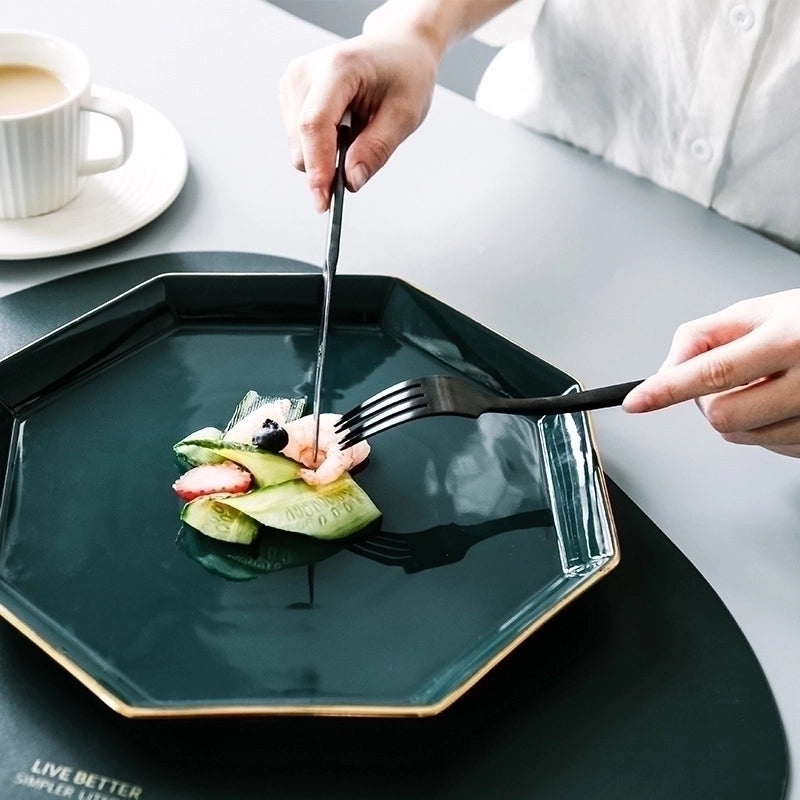 Elegant Minimalist Stainless Steel Flatware Set|Dining & Kitchenware