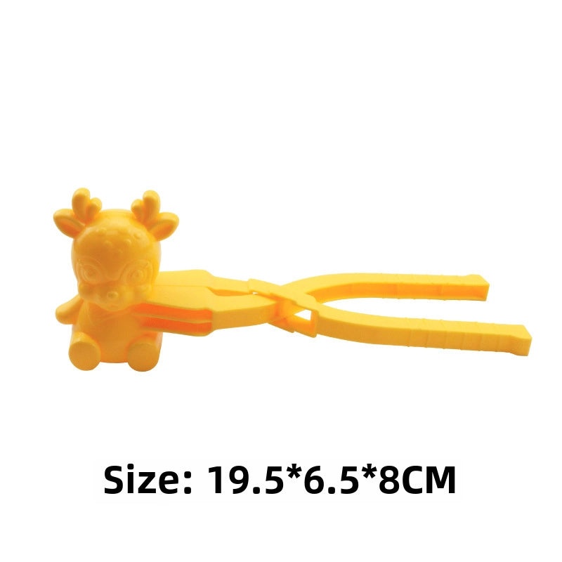 Kids Winter Snowball Clip Toy | Outdoor Snow Play Accessories