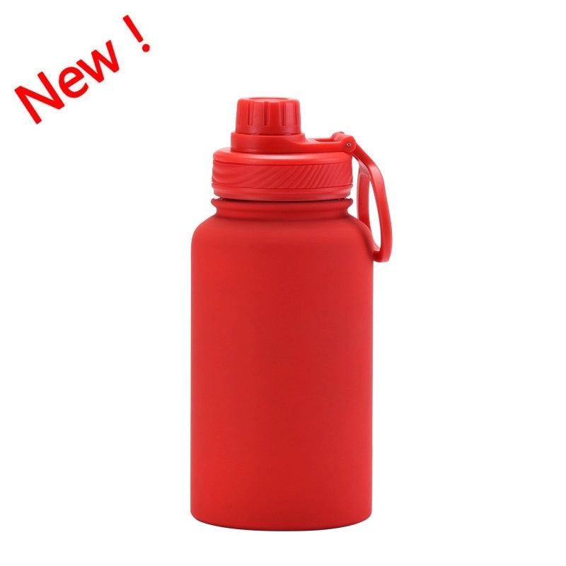 Stainless Steel Water Bottle Single Piece Casual Solid Color | Drinkware & Hydration