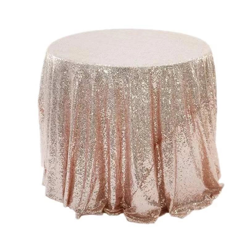 Sequined Polyester Tablecloths Solid Color Stylish Design|Home Decor & Table Linens