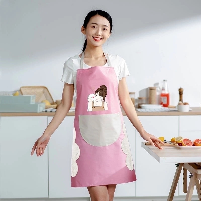 Cute Cartoon PVC Apron for Kids | Kitchen & Dining Accessories