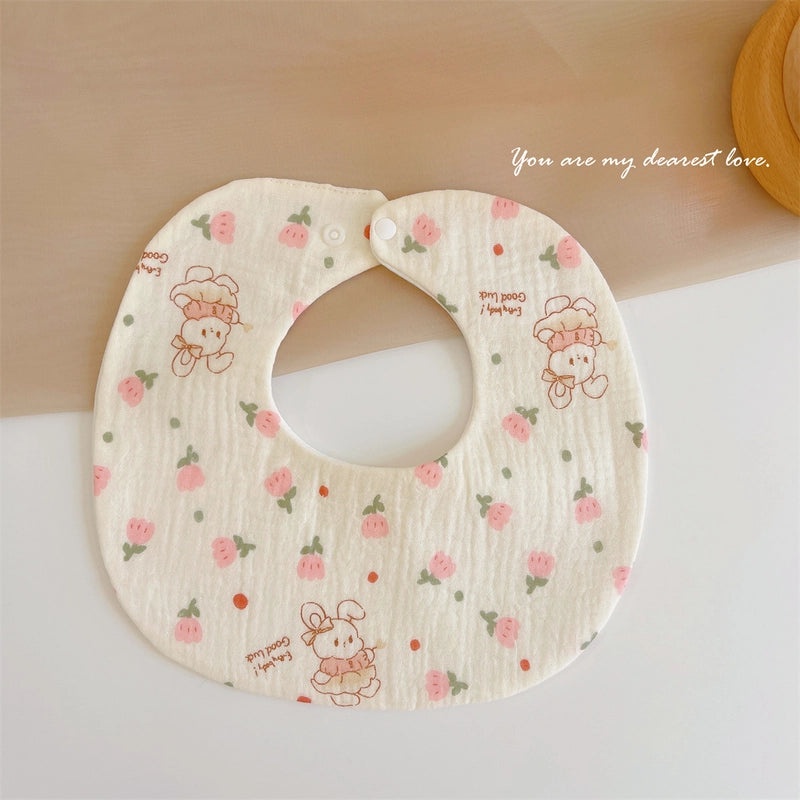 Baby Soft Cotton Gauze Newborn Bib Waterproof Absorbent Scarf for Autumn Winter|Baby & Kids Accessories
