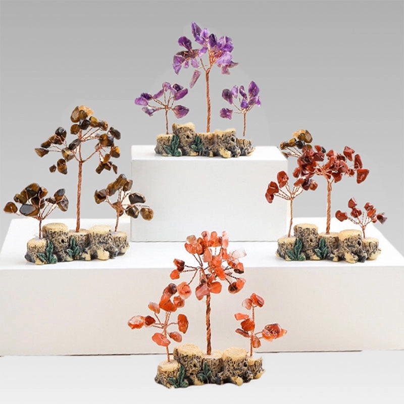 Minimalist Life Tree Crystal Decor | Home Decor & Ornaments
