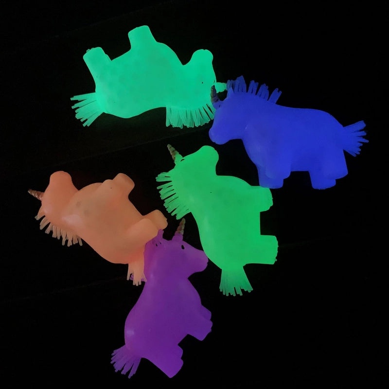 Luminous Colored Beads Stress Relief Toy Slow Rebound TPR Pet Animal Music Squeeze Decompression|Pet Toys & Accessories