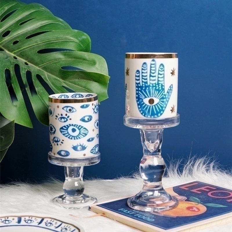 Chinoiserie Porcelain Eye Design Tableware Single Piece|Home & Kitchen Tableware