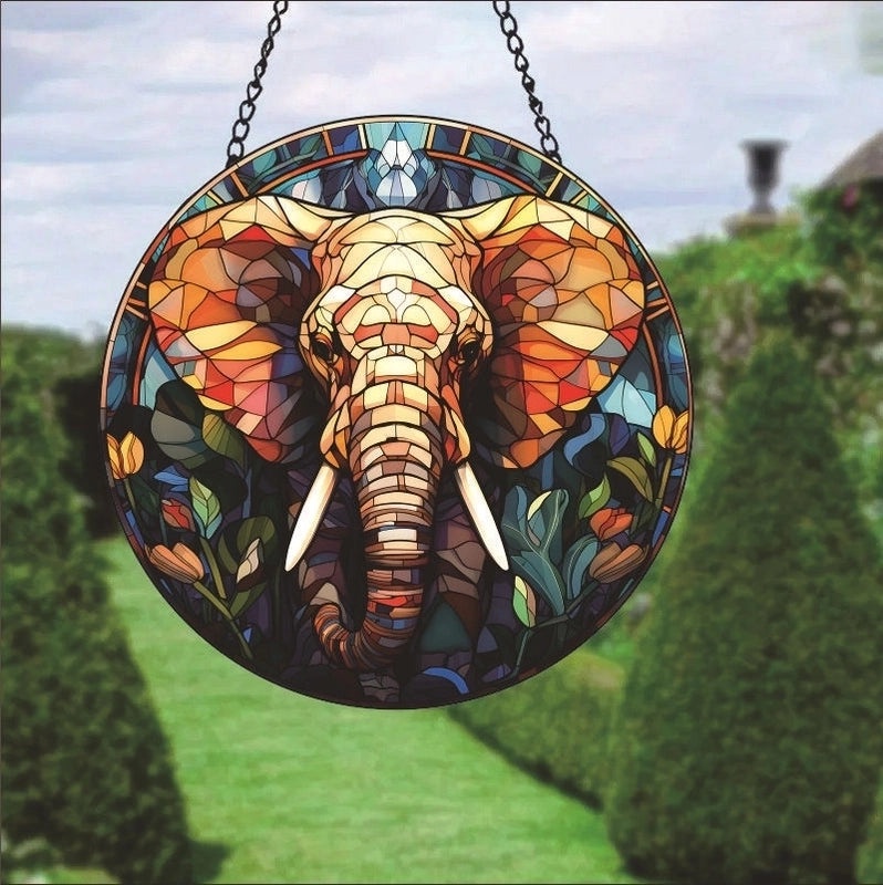 Vintage Animal and Plant Acrylic Pendant Necklace|Jewelry & Accessories