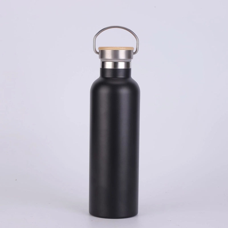 Double-Layer Vacuum Insulated Large Capacity Stainless Steel Thermal Travel Kettle Portable Wide Mouth Sports Water Bottle|Travel Accessories