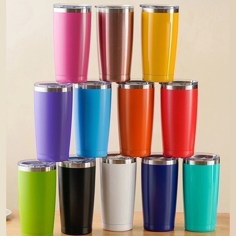 Elegant Solid Color Stainless Steel Water Bottle Single Piece|Home & Kitchen