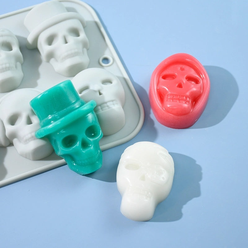 Halloween Skull Shaped Silicone Kitchen Mold 1 Pc | Kitchen Accessories