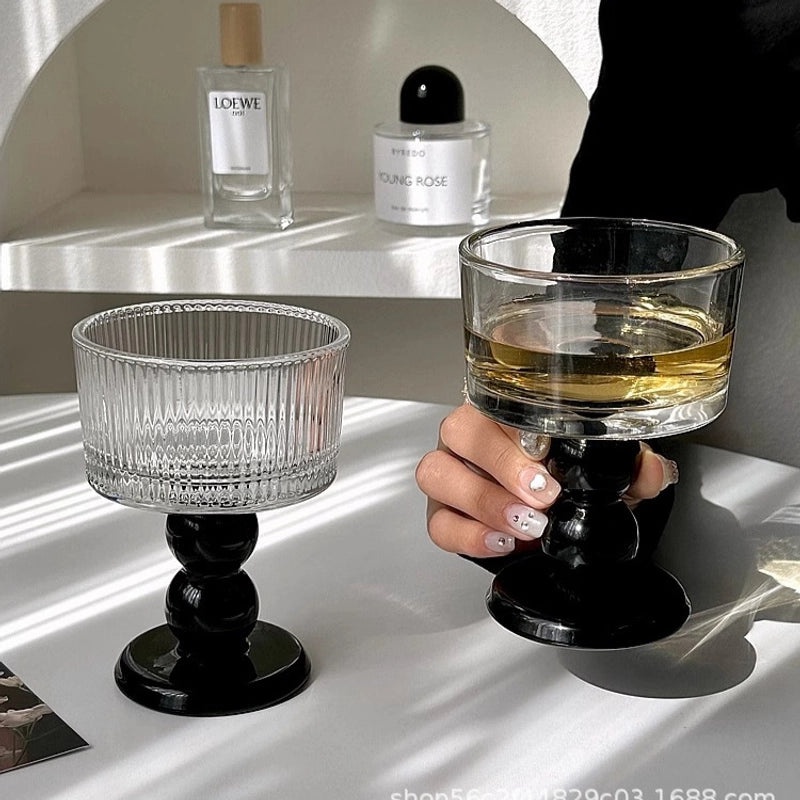 Elegant Solid Color Wine Glass - Casual & Glamorous Design | Home & Kitchen