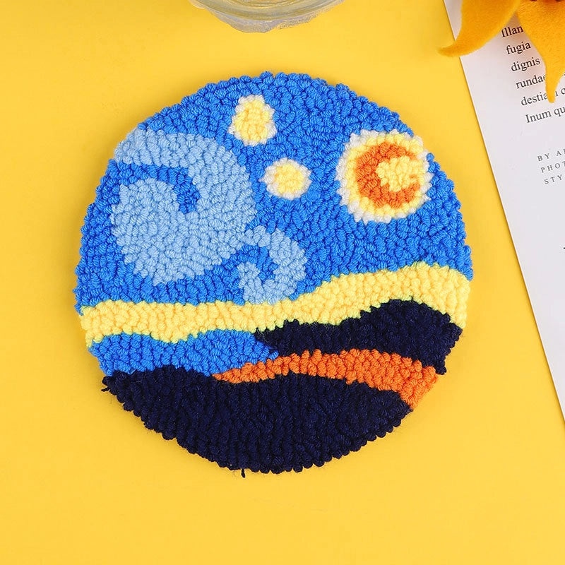 Handcrafted Oil Painting Wool Felt Yarn|Arts & Crafts Supplies