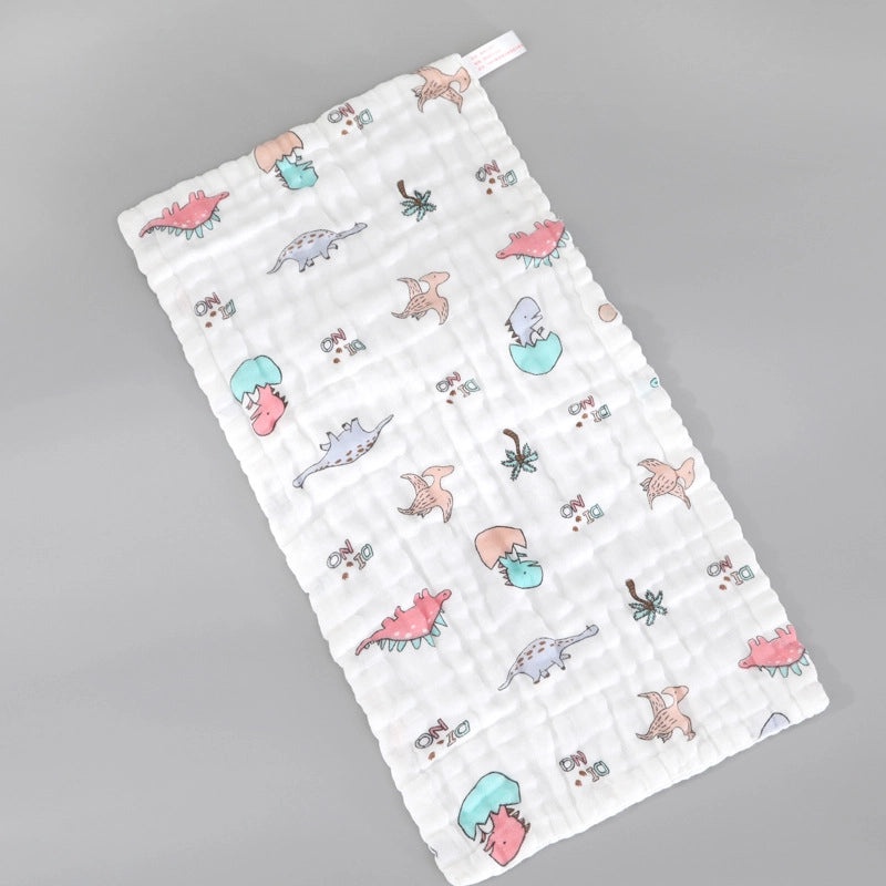 Adorable Cartoon Cotton Baby Burp Cloths Soft Absorbent Accessories for Newborns|Baby Accessories