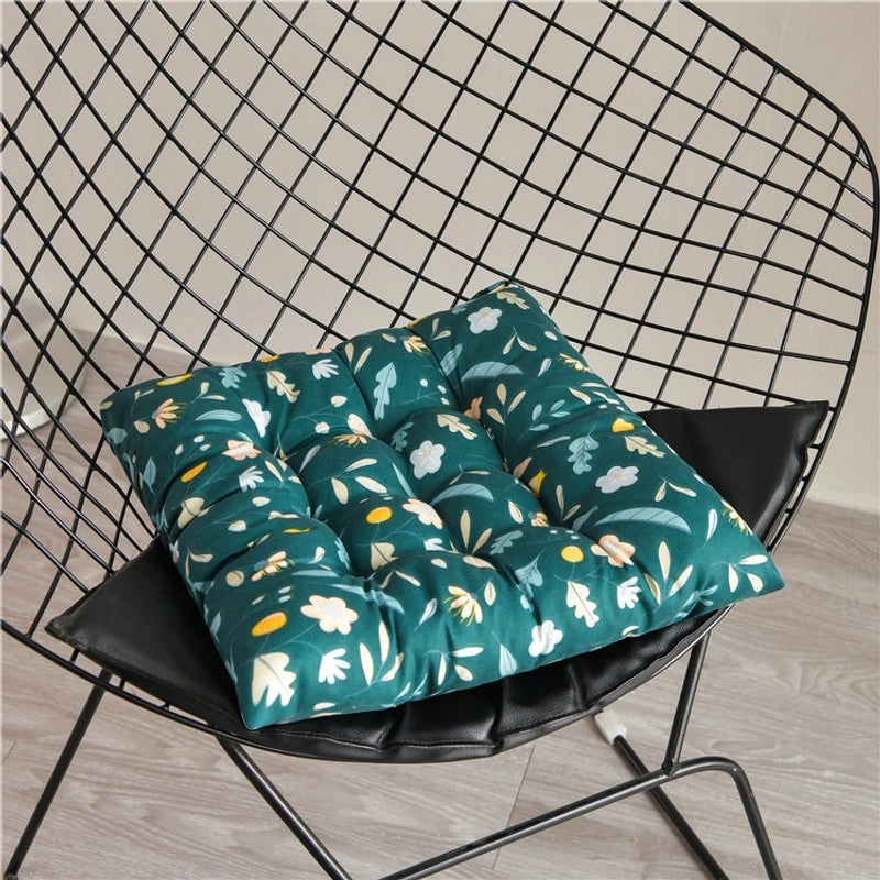 Printed Thickened Chair Cushion for Office, Dining, Student Seats | Home & Office Seating Accessories
