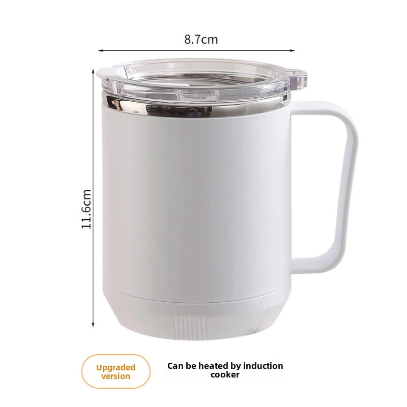 Stainless Steel Leak-proof Water Cup with Lid for Students and Household Use | Drinkware & Tumblers