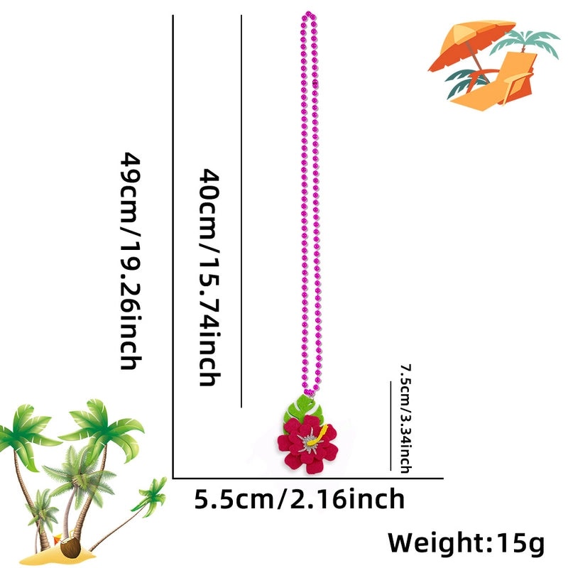 Hawaiian Flower Crab Plastic Charm Cute Beach Vacation Accessory|Jewelry & Accessories