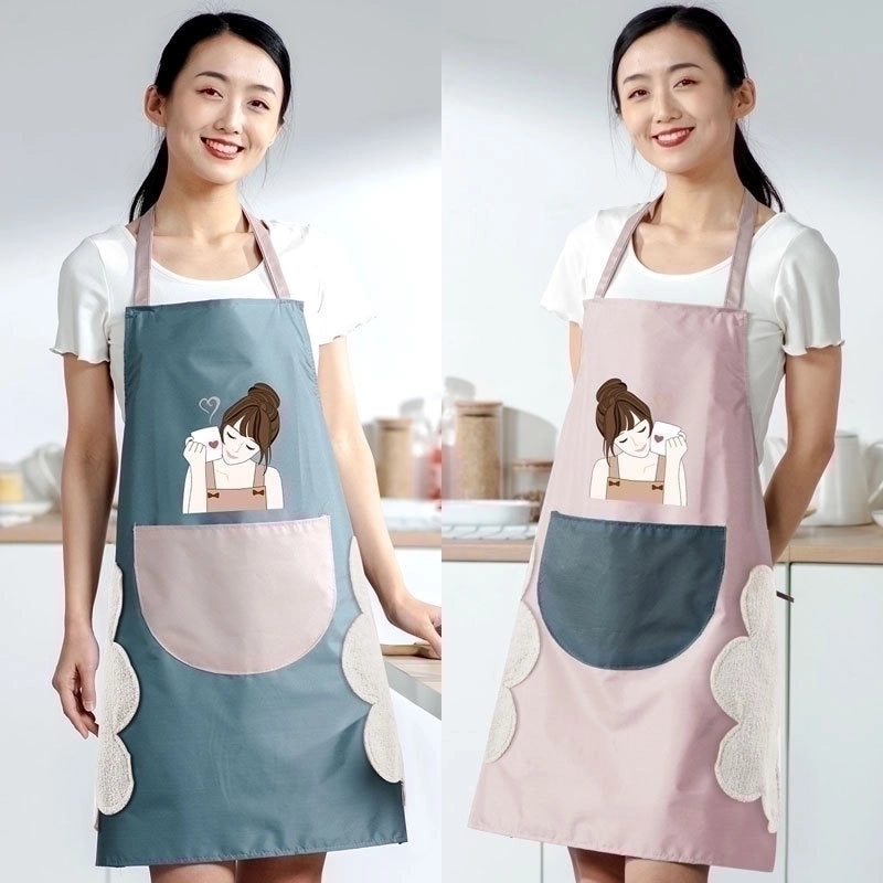 Cute Cartoon PVC Apron for Kids | Kitchen & Dining Accessories