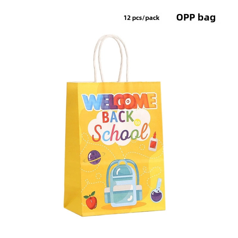 School Season Gift Bag for Stationery Book Storage | Book & Stationery Bags