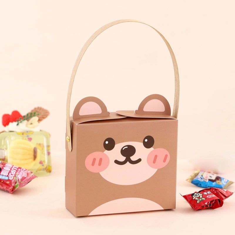 Adorable Animal-Themed Paper Gift Bags for Birthday Party Wrapping Supplies|Gift Wrap & Party Supplies