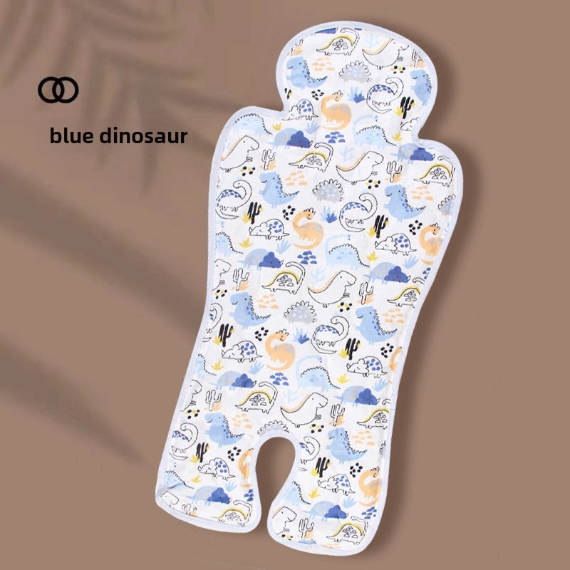 Universal Baby Stroller Car Seat Gel Cooling Mat Ramie Ice Pad Safety Cushion for Dining Chair Baby Mat|Baby Travel Accessories