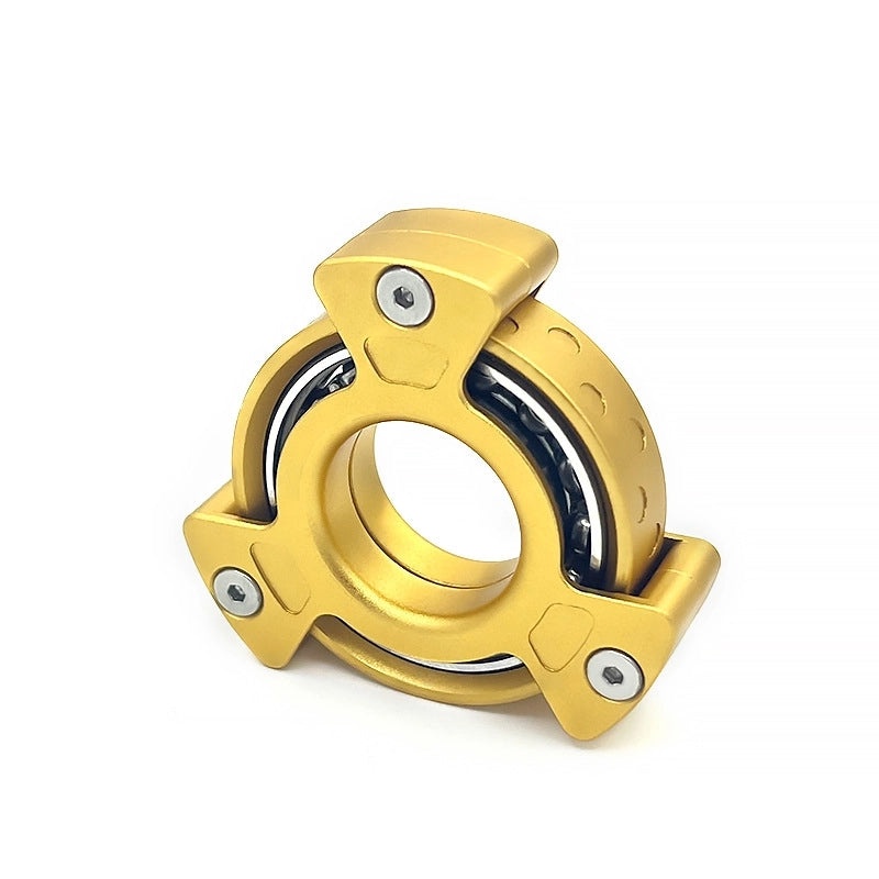 Fingertip Gyro Metal Toy Ring Second Gen Nuclear Reactor Upgrade EDC Stress Relief Decompression | EDC Toy Accessories