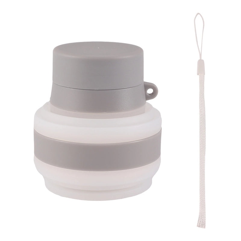 Stylish Single Solid Color Silicone Water Bottle for Everyday Use|Home & Kitchen Accessories