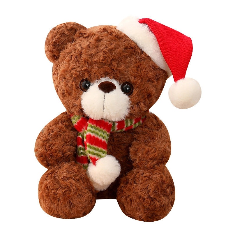 Christmas Plush Bear Stuffed Animal Soft PP Cotton Toy Gift for Kids|Stuffed Animals & Plush Toys