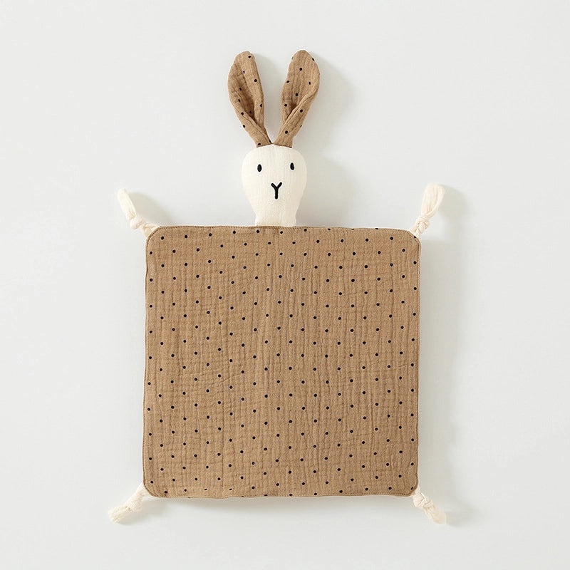Soft Cotton Baby Rabbit Soothing Doll Blanket with Antennae | Baby Comfort Toys