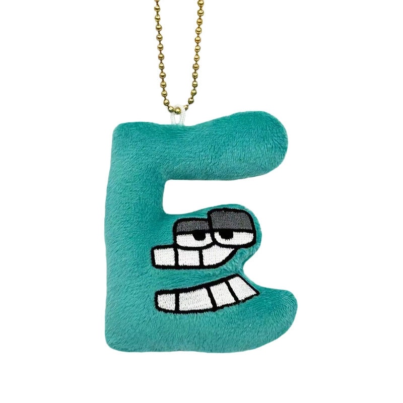 Alphabet Lore Plush Doll Pendant for Kids|Children's Educational Toys