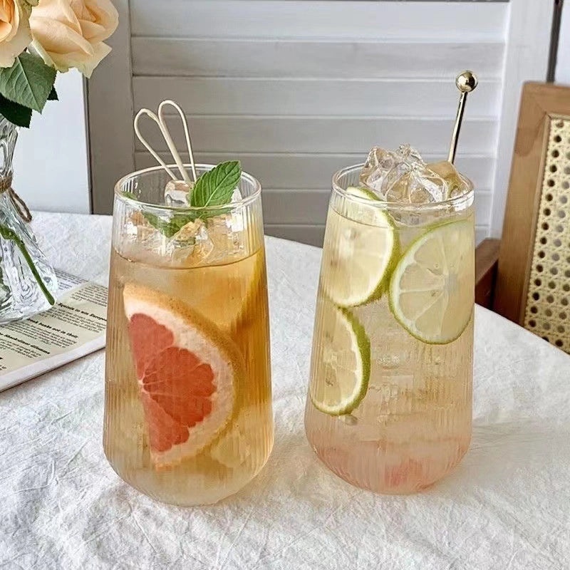 High Temperature Resistant Glass Cup for Cold Drinks and Hot Coffee | Drinkware