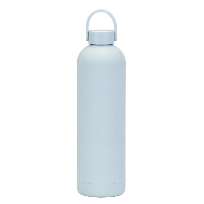 Stainless Steel Water Bottle Single Piece Casual Solid Color | Drinkware & Hydration